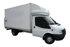 Car Hire Haywards Heath - Ford Luton 3.5 ton Tail Box Lift Truck - Truck hire Haywards heath