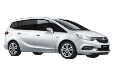 Car Hire Haywards Heath - Vauxhall Zafira 7-Seater - Minibus hire Haywards heath